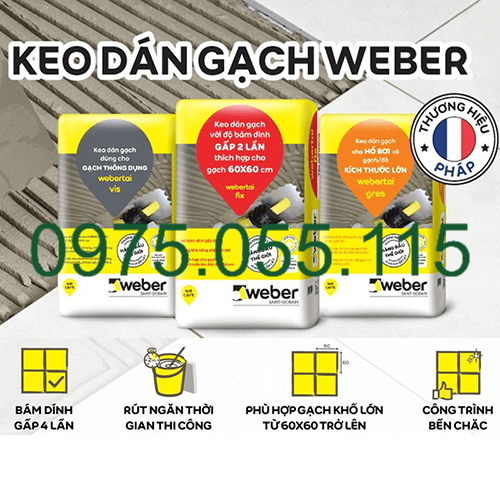 Keo Dán Gạch Weber Dĩ An Keo Dán Gạch Weber Dĩ An