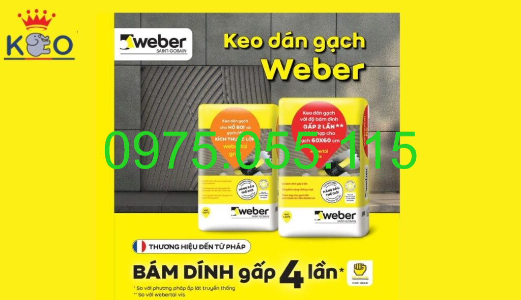 Keo Dán Gạch Weber Tại Bình Dương Keo Dán Gạch Weber Tại Bình Dương