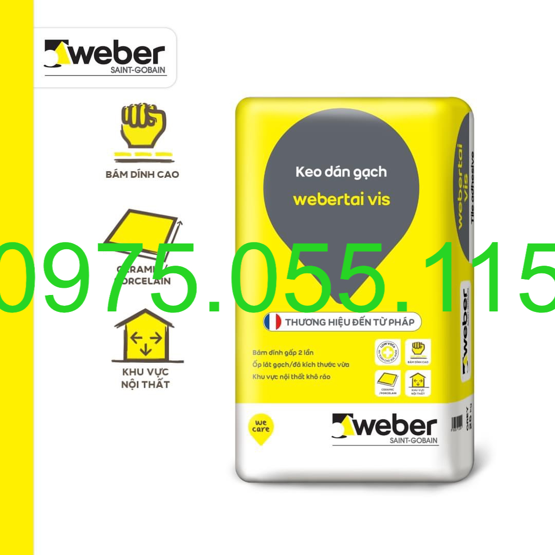 Keo Dán Gạch Weber Tai VIS Tại Bình Dương Keo Dán Gạch Weber Tai VIS Tại Bình Dương