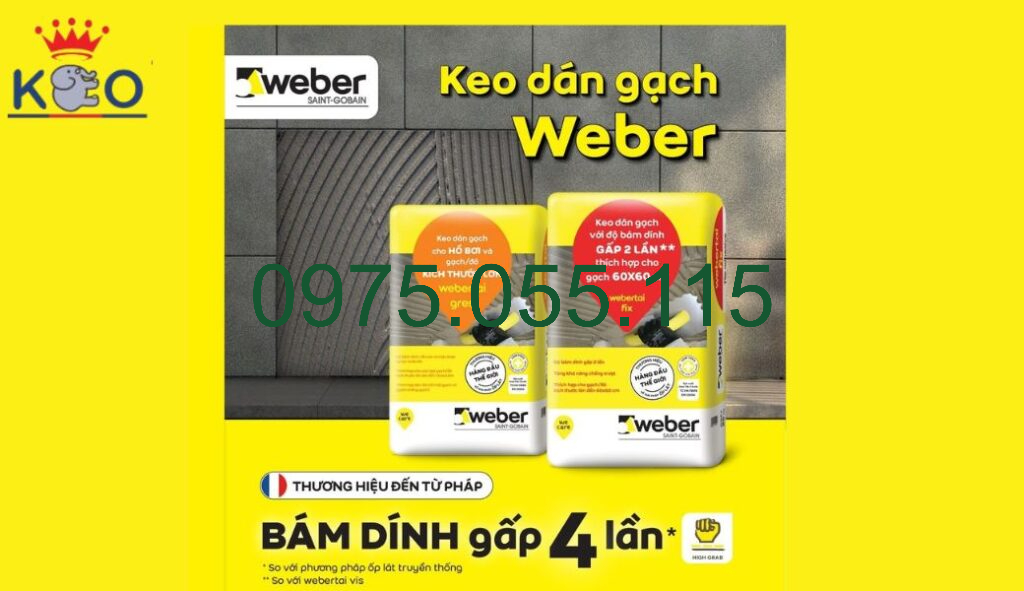 Keo Dán Gạch Weber Tai VIS Tại Dĩ An Keo Dán Gạch Weber Tai VIS Tại Dĩ An