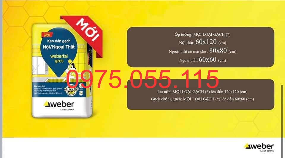 Keo Dán Gạch Weber tai Gres Keo Dán Gạch Weber tai Gres Bình