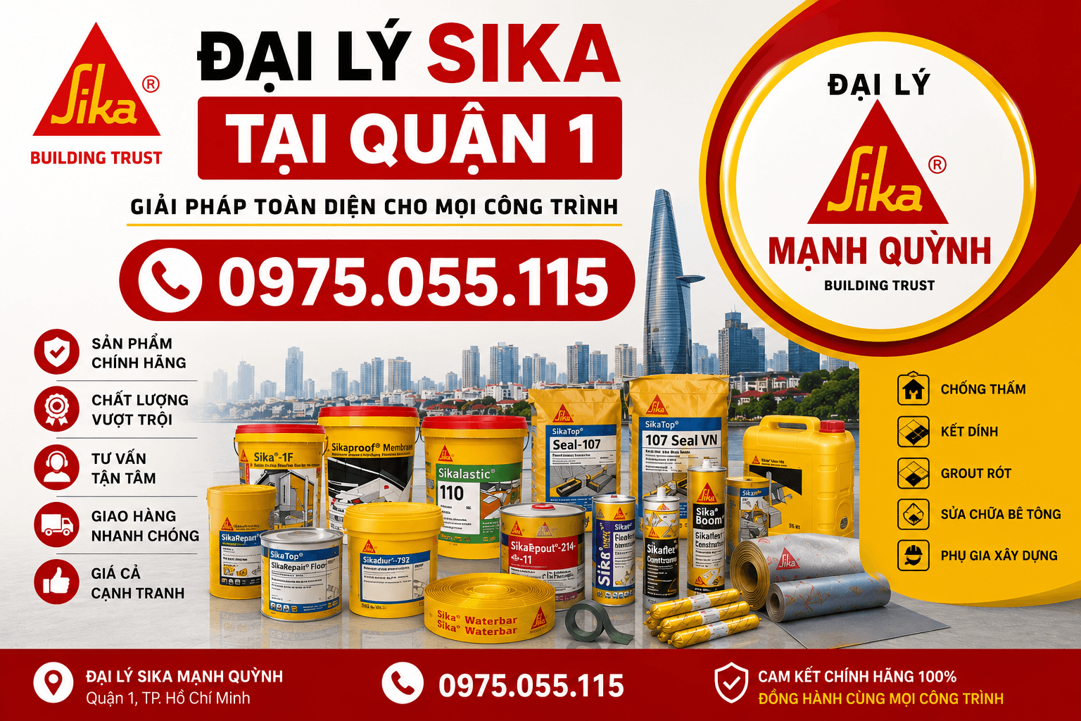 Đại Lý Sika Chuẩn