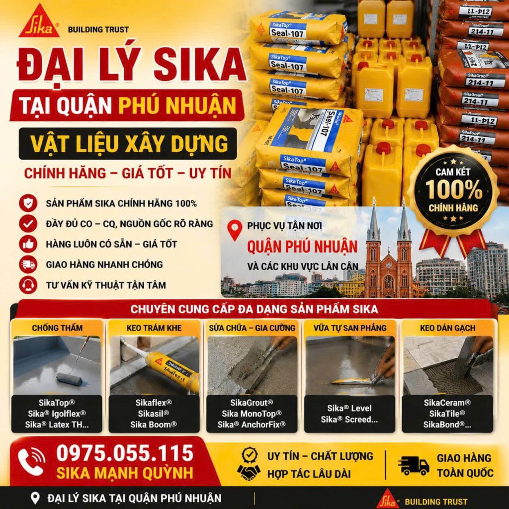 Đại Lý Sika Mạnh Quỳnh