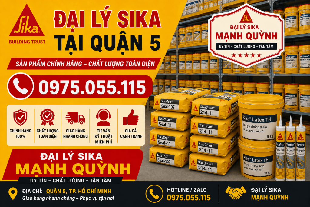 Đại Lý Sika Mạnh Quỳnh