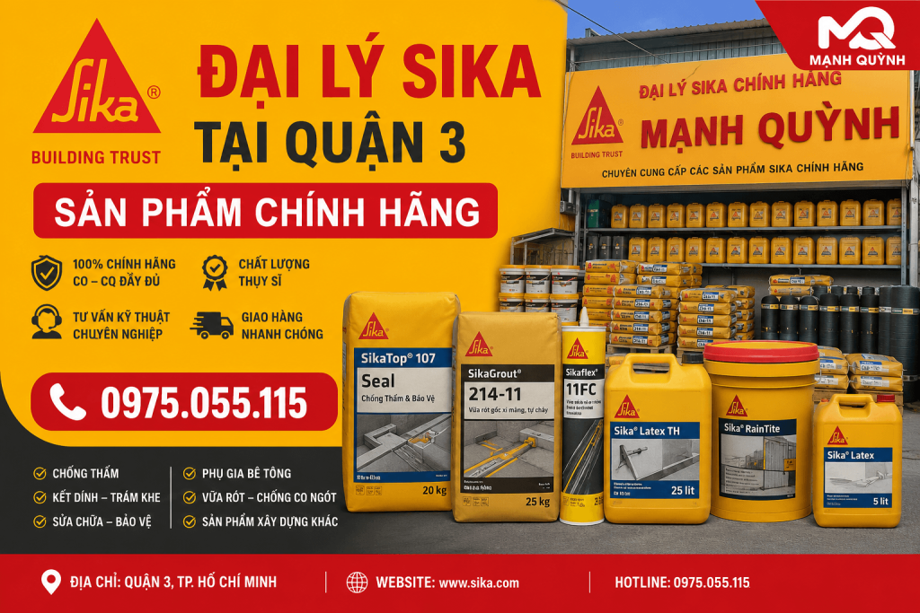 Đại Lý Sika Mạnh Quỳnh