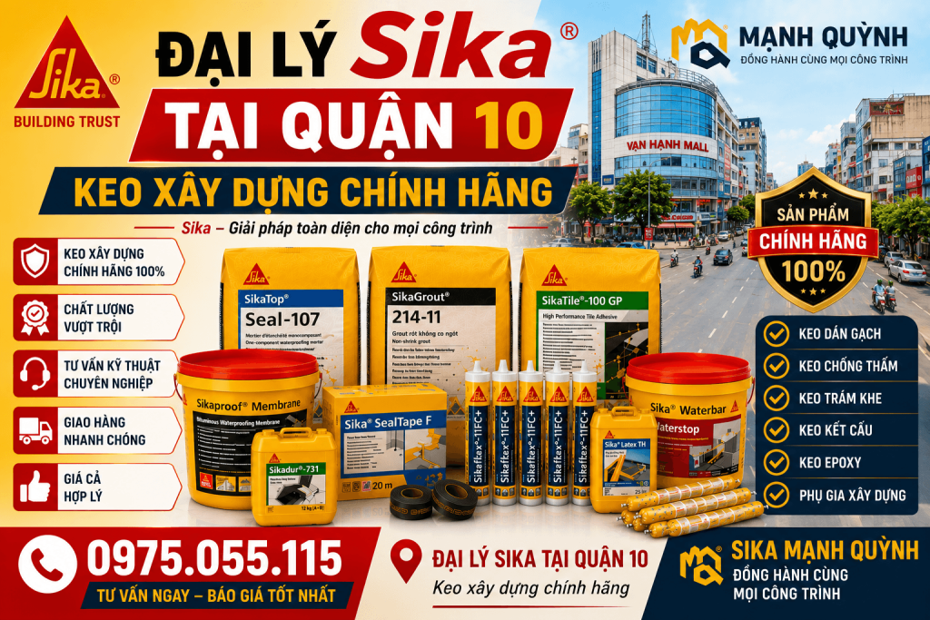 Đại Lý Sika Mạnh Quỳnh