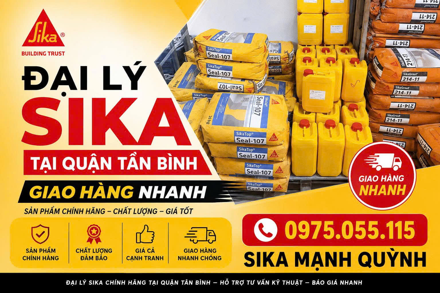 Đại Lý Sika Tại Quận Tân Bình