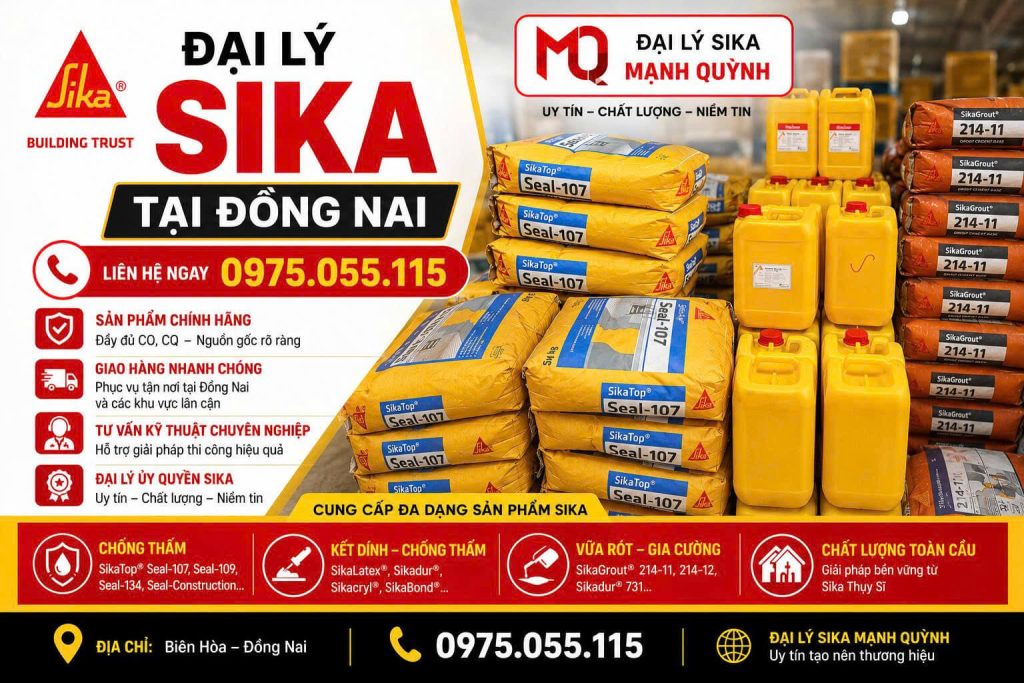 Đại Lý Sika Mạnh Quỳnh