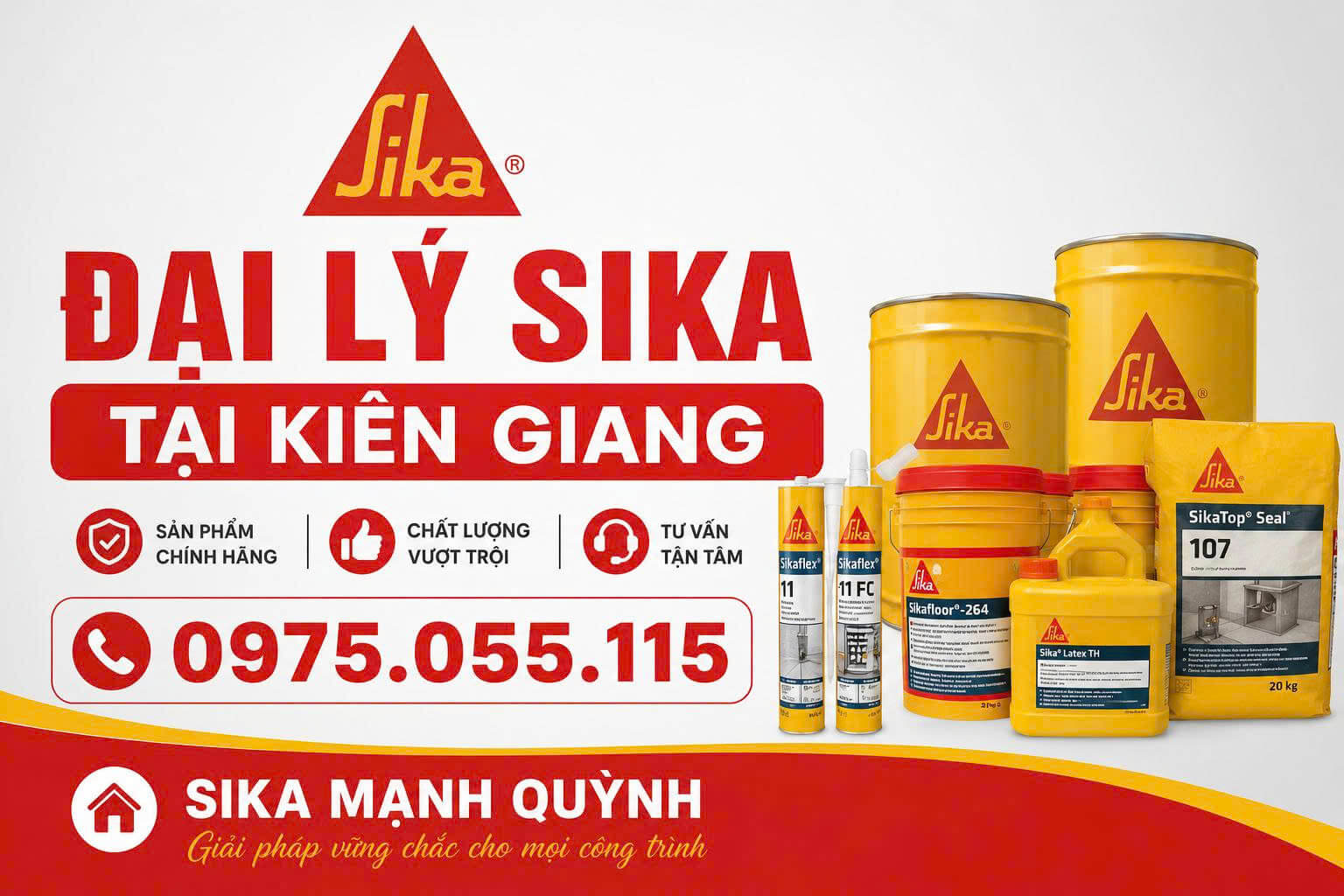 Đại Lý Sika Tại Kiên Giang