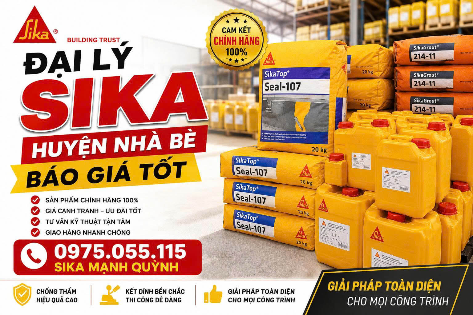 Đại Lý Sika Tại Nhà Bè