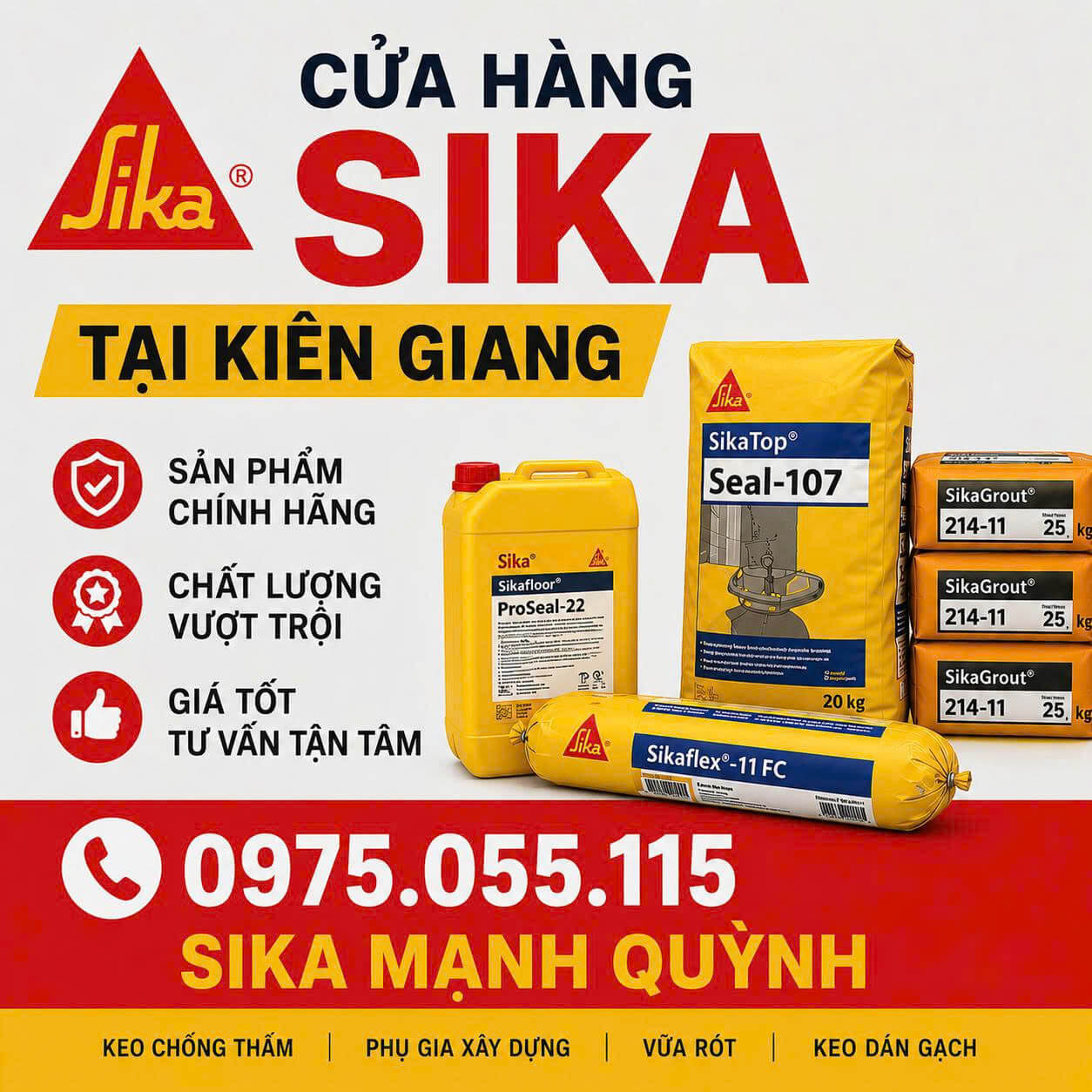 Cửa Hàng Sika Kiên Giang