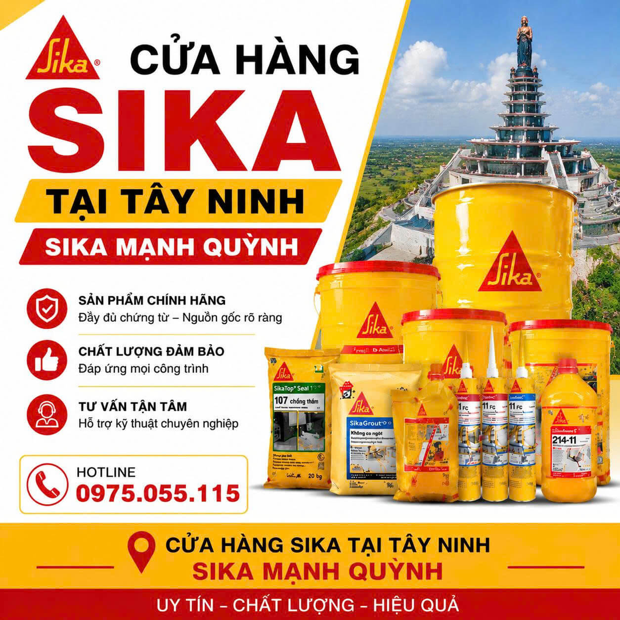 Cửa Hàng Sika Tây Ninh