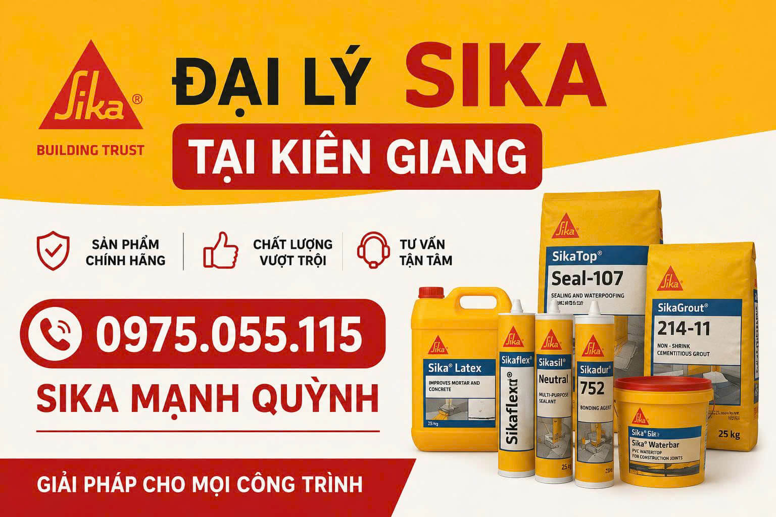 Đại Lý Sika Kiên Giang